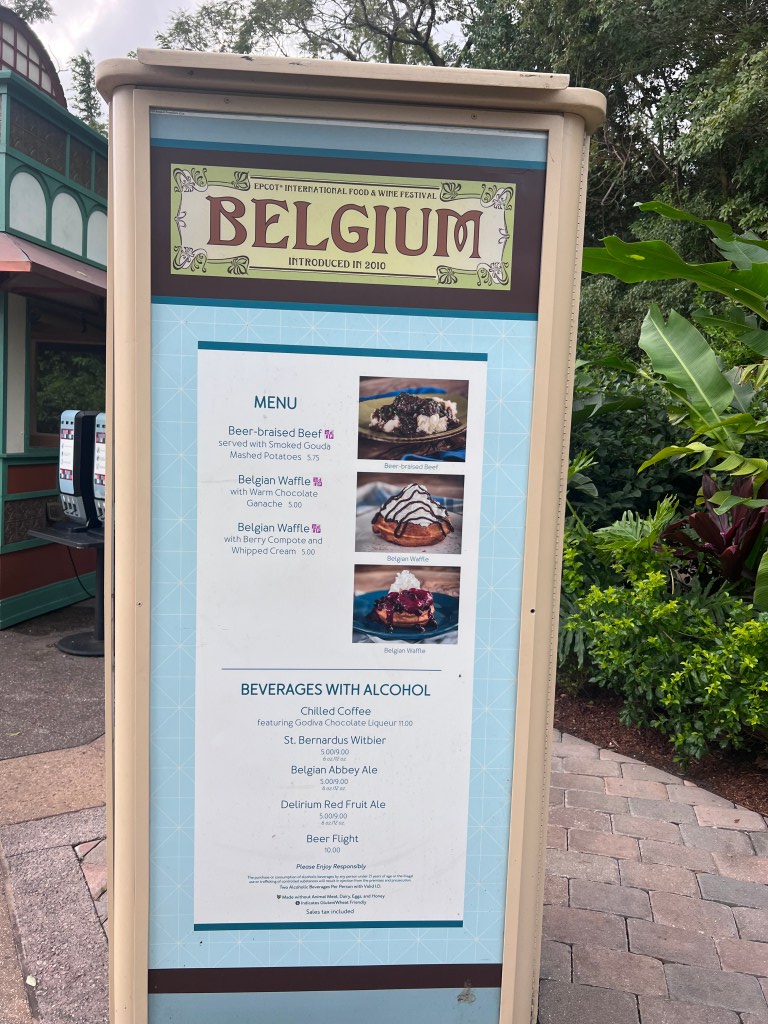 EPCOT International Food and Wine Festival Belgium