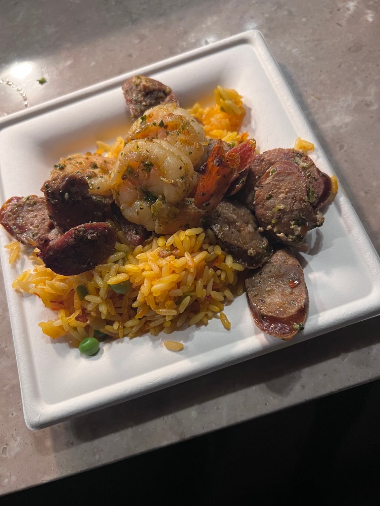 Paella found in Spain at the EPCOT International Food and Wine Festival 