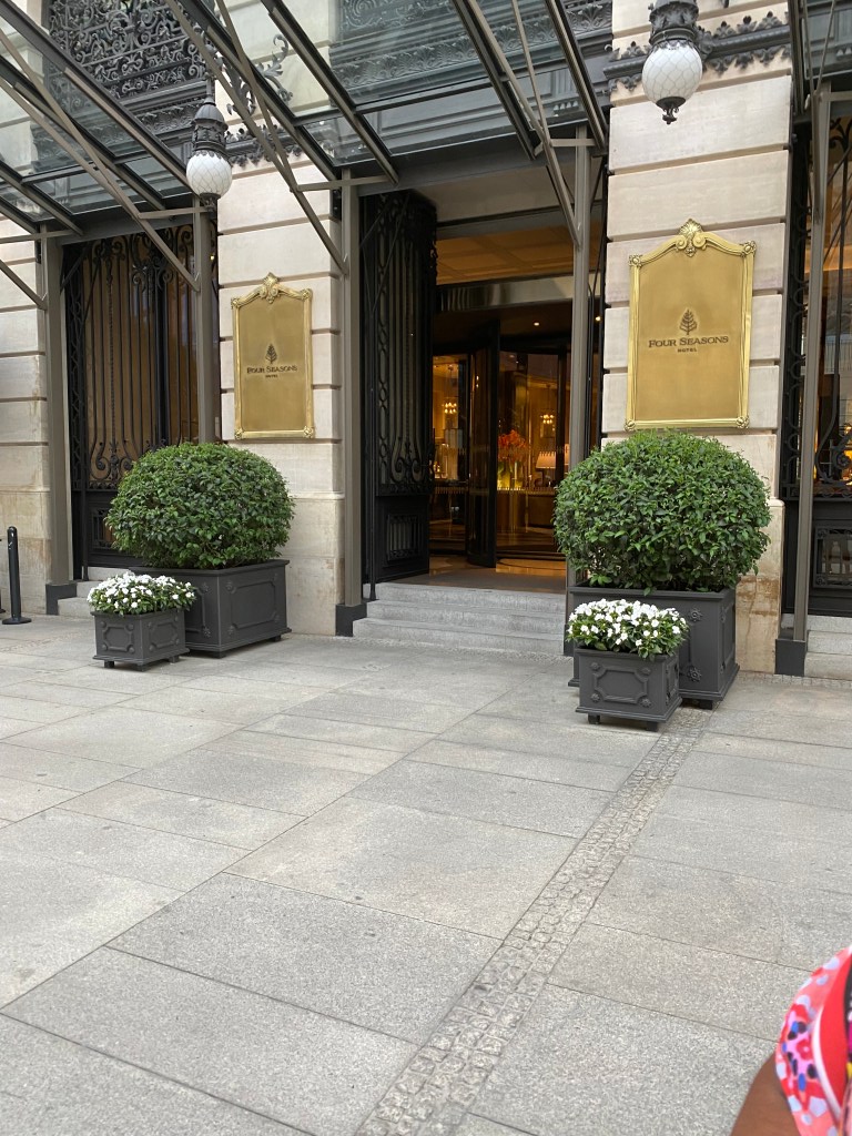 Luxurious hotel stay entrance in Spain at the Four Seasons