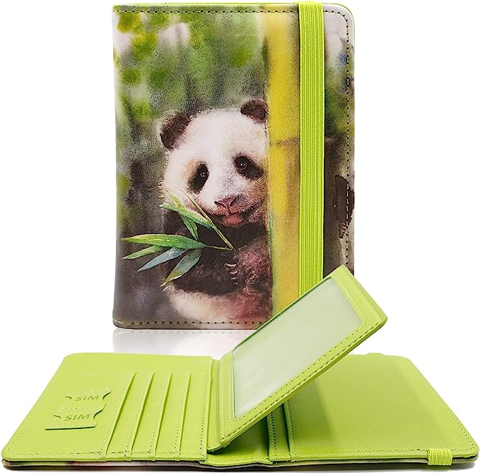 passport with Panda design