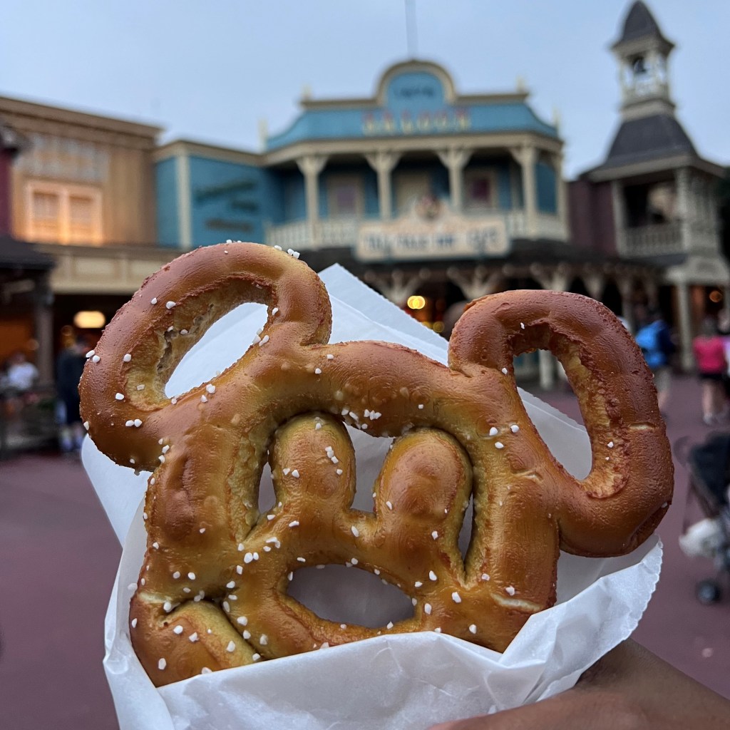 Mickey Mouse Pretzel at Walt Disney World